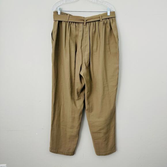 Nine West Khaki Cargo Dress Pants Women’s Size L - Picture 5 of 8